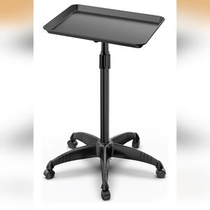 Adjustable Salon Tray on Wheels